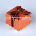 Colorful Cheap Price Small Jewelry Box With Silk Ribbon